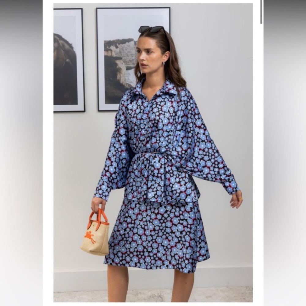 Blue/Purple Flower Elize Set | House of Lancry
